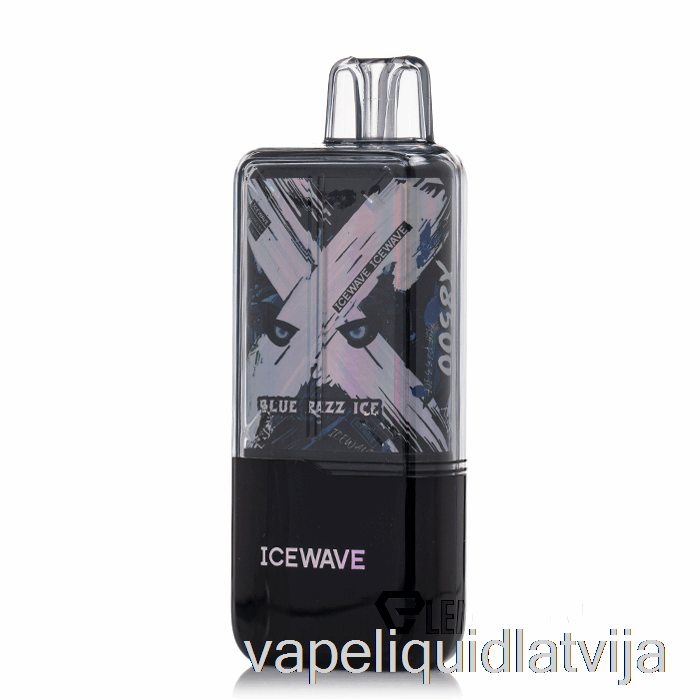 Icewave X8500 Vienreizējās Lietošanas Zils Razz Ledus Vape šķidrums